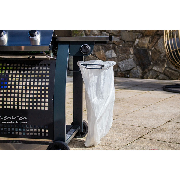 Газовый гриль Sahara S375 3B BBQ Smokey Teal (дымчатый)