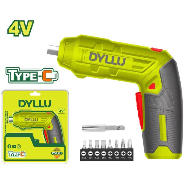 Отвертка аккумуляторная DYLLU DTCV4415