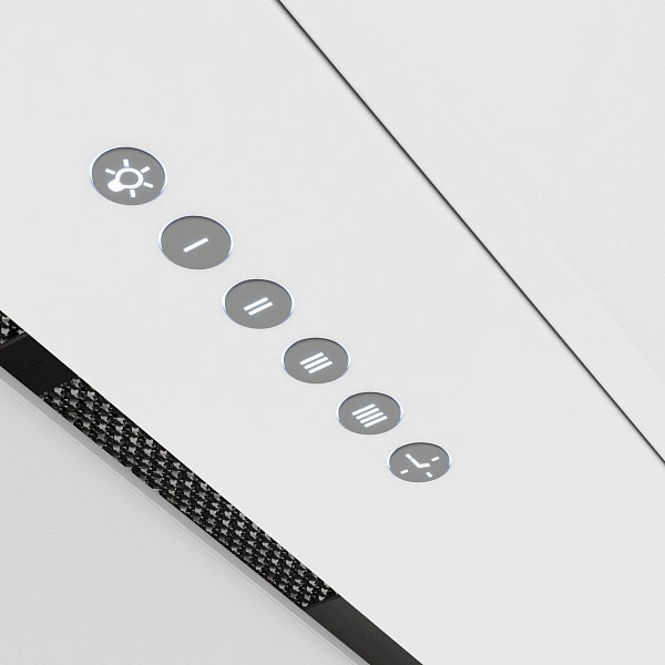 Кухонная вытяжка ELIKOR Cube 90П-1000-Э4Д белый/белое стекло 277204