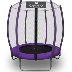 Батут Calviano 140 см - 4.5ft OUTSIDE master purple