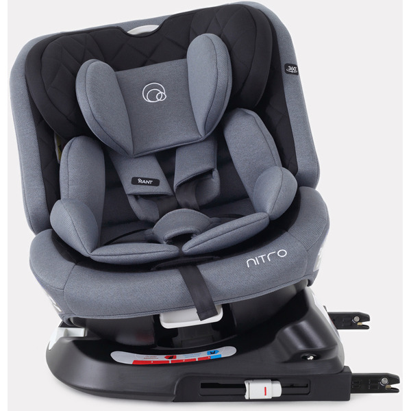 Детское автокресло Rant Nitro Isofix UB619 (серый/черный)