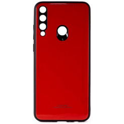 Накладка CASE Glassy Huawei Y6p (красный)