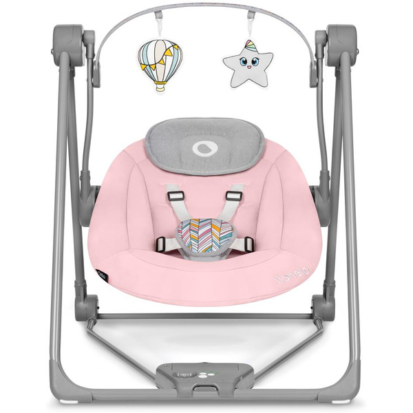 Качели Lionelo Otto Baby (розовый)