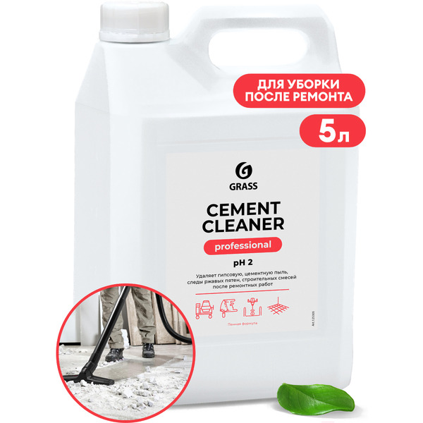 Очиститель после ремонта GRASS Cement Cleaner 5л 125305