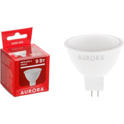 Лампа светодиодная AURORA MR16 GU5.3 9Вт 4500K (A200-029)