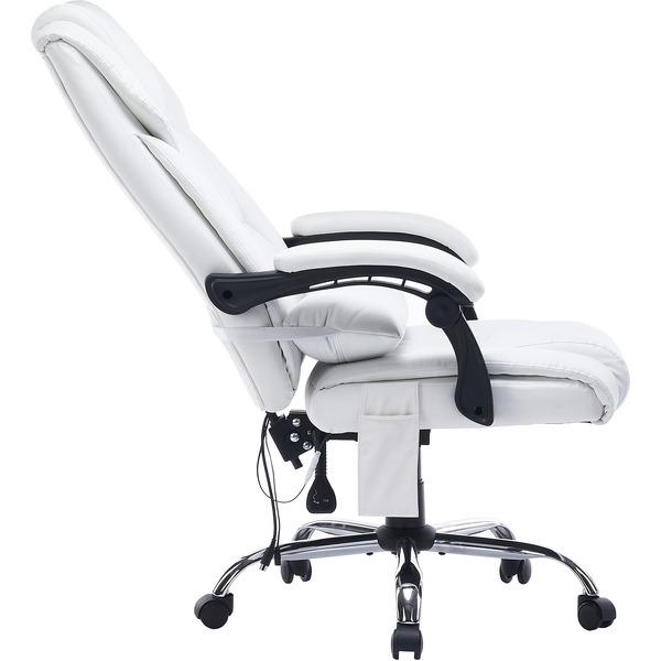 Кресло CACTUS CS-CHR-OC02M-WT (белый)