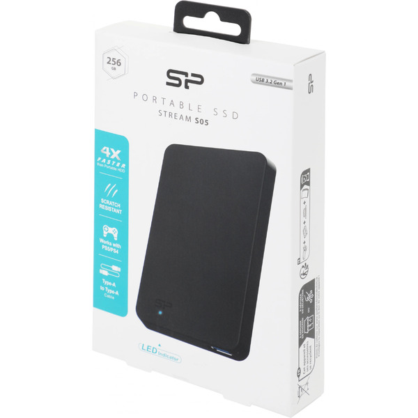 Внешний накопитель Silicon-Power Stream S05 256GB SP256GBPSDS05SAK