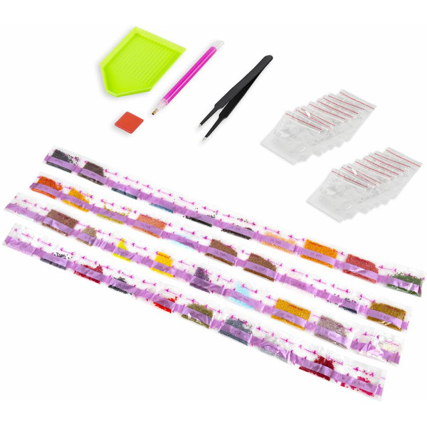 Картина стразами(алмазная мозаика) ОСТРОВ СОКРОВИЩ «Осень в старом парке» 663868