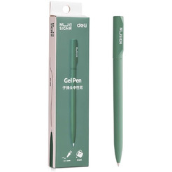 Гелевая ручка Deli Nusign NS552 (зеленый)