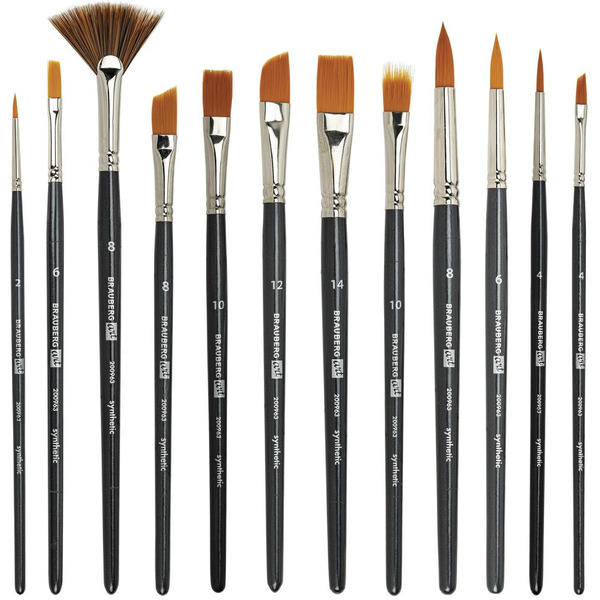 Набор кистей BRAUBERG Art Classic 200963 (12 шт)