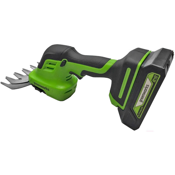 Кусторез + ножницы Greenworks G24SHT 1600607 (без АКБ и ЗУ)