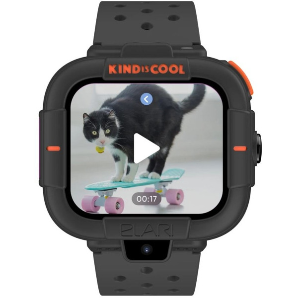 Часы-телефон ELARI KIDPHONE Маша и Медведь KP-MB-BLK