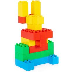 Конструктор Полесье Строитель - "XL" (27 элементов) 93664