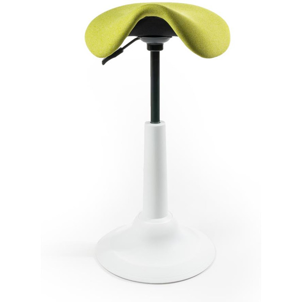 Стул для активного сидения Chair meister Saddle (пластик белый,ткань зеленая)