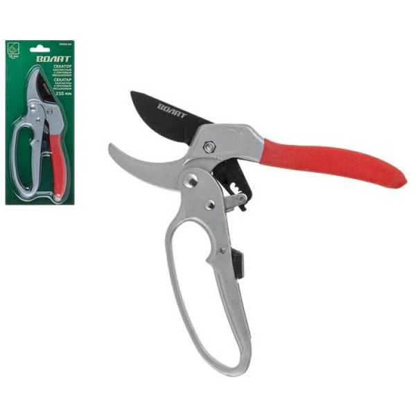 Секатор контактный с храповым механизмом Волат 59060-04