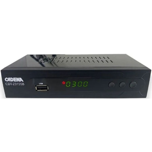 Ресивер DVB-T2 Cadena CDT-2315SB