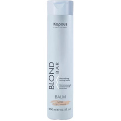 Оттеночный бальзам Kapous Professional питательныйм Blond Bar Песочный, 300 мл