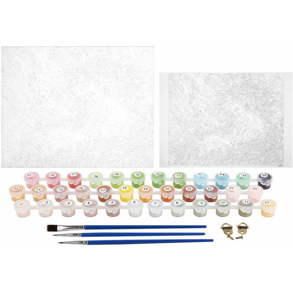 Картина по номерам ОСТРОВ СОКРОВИЩ «Весна» 663287