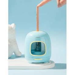 Точилка электрическая Deli VA13 (синий)