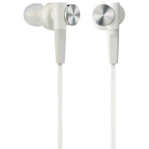 Наушники с микрофоном Sony EXTRA BASS MDR-XB50AP (Белые)