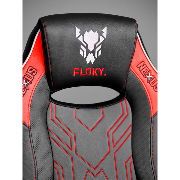 Кресло компьютерное FLOKY NEXUS Black-Red