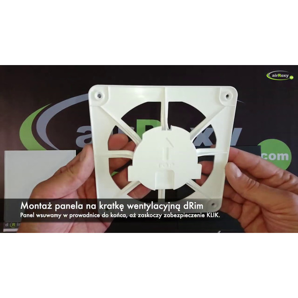 Панель декоративная для вентиляторов AirRoxy dRim 01-186