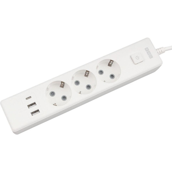 Удлинитель PowerCube PC-5-2M (белый)