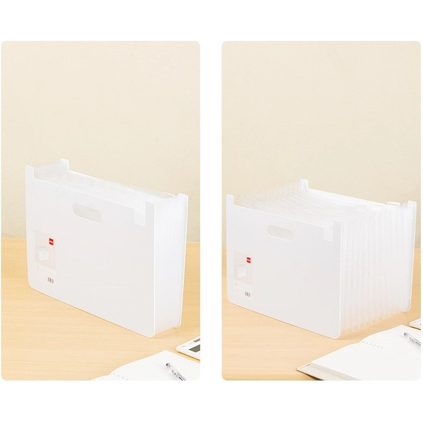 Лоток для бумаг DELI LINFINI EF604 (белый)