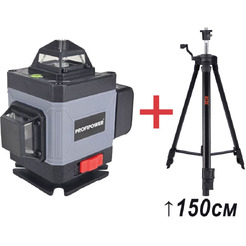 Лазерный нивелир ProfiPower NL-7016G + Штатив E0051 (E0070-2)