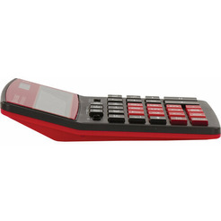 Калькулятор BRAUBERG Extra Color-12-BKWR 250479 (черный/малиновый)