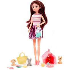 Кукла Полесье Ксюша в парке + аксессуары 02727 (в коробке №4)