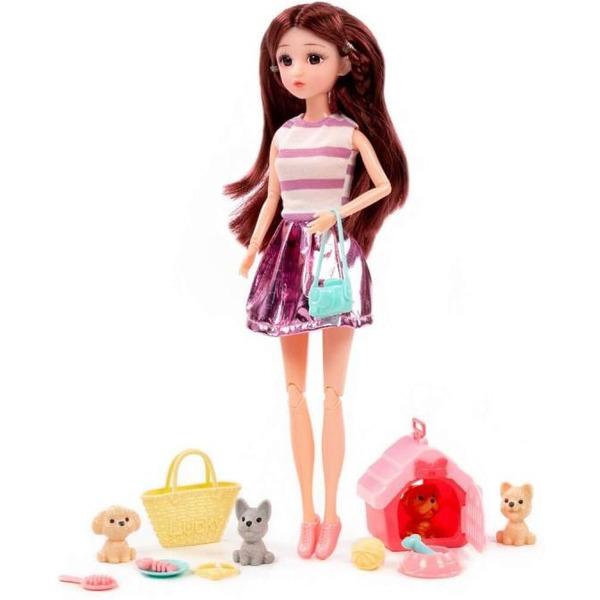 Кукла Полесье Ксюша в парке + аксессуары 02727 (в коробке №4)