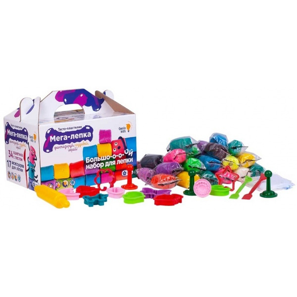 Набор для лепки Genio Kids Art Мега лепка TA1084