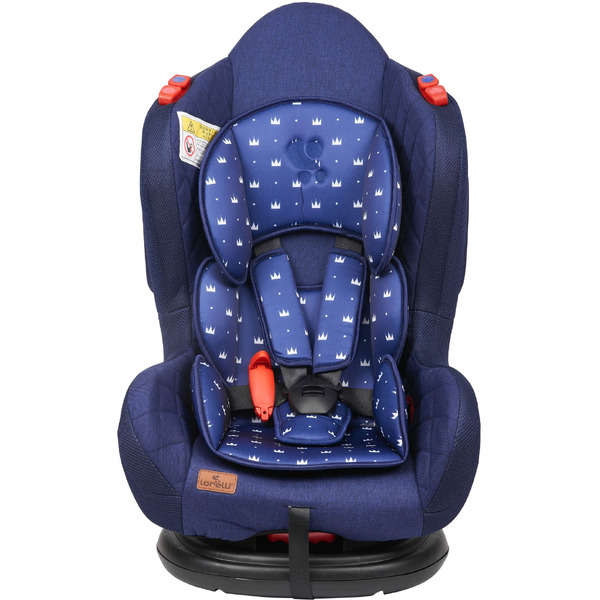 Автокресло Lorelli Jupiter Dark Blue Crowns