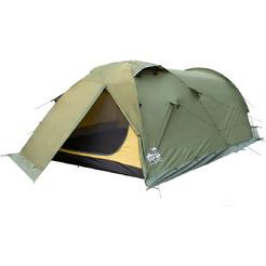 Палатка экспедиционная Tramp Cave 3 Green ( V2 )