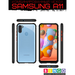 Бампер BINGO Michelin SAMSUNG Galaxy A11 Черный