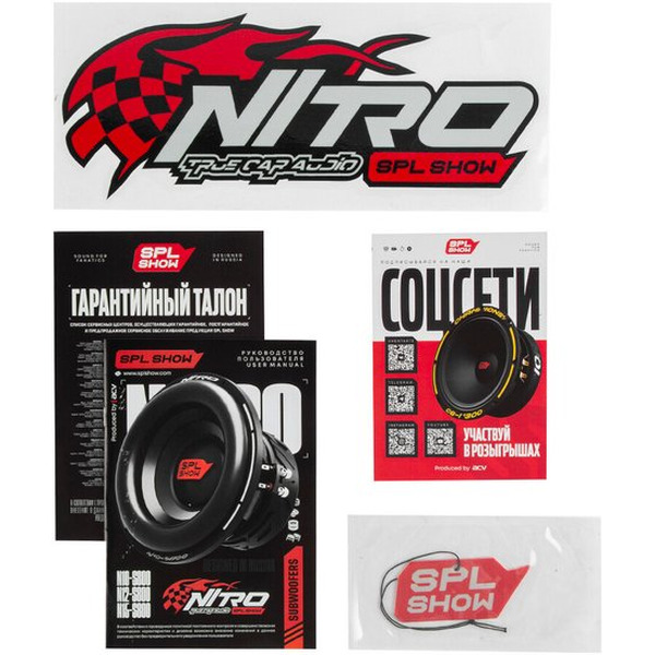Головка сабвуфера SPL Show Nitro N12-S800D2