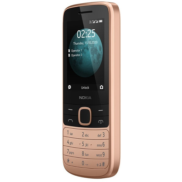 Сотовый телефон NOKIA 225 (песочный)