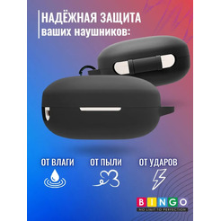 Чехол Bingo Silicone для HAYLOU GT7 (черный)
