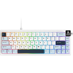 Клавиатура AJAZZ AK650 Sea Salt Switch (синий/белый)