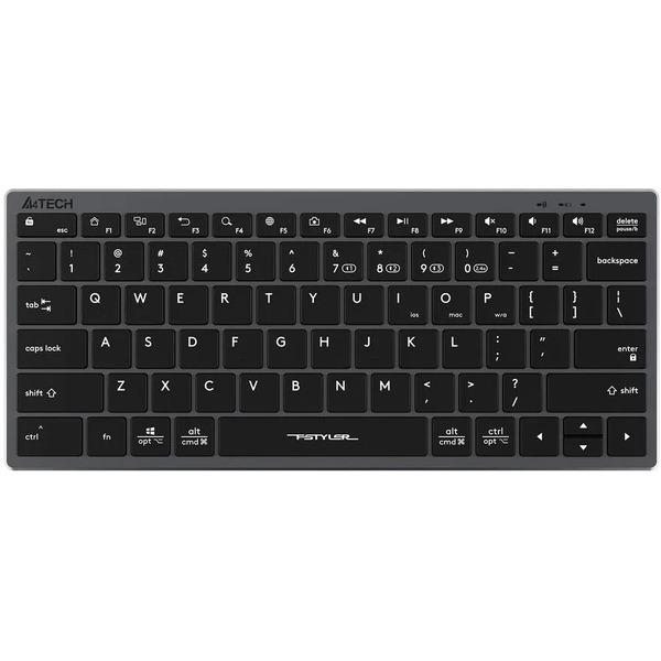 Клавиатура A4Tech Fstyler FBX51C (серый/черный)