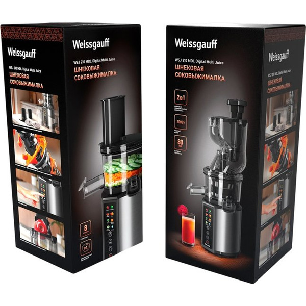 Соковыжималка Weissgauff WSJ 210 MDL Digital Multi Juice