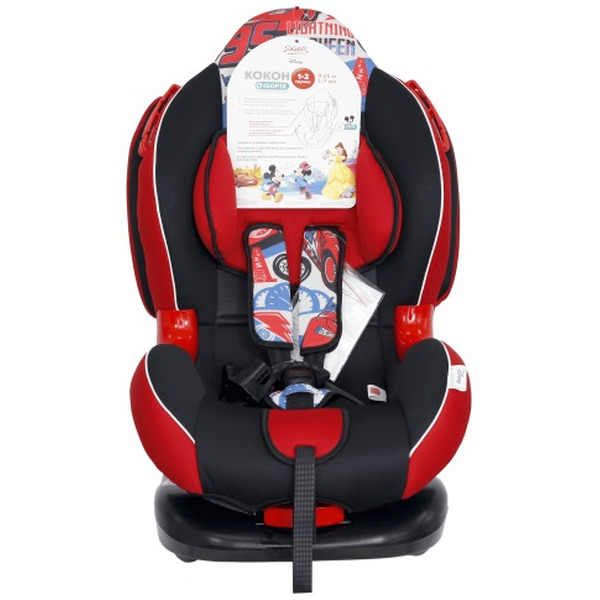 Автокресло Siger Disney Кокон Isofix Тачки (спидометр/красный)
