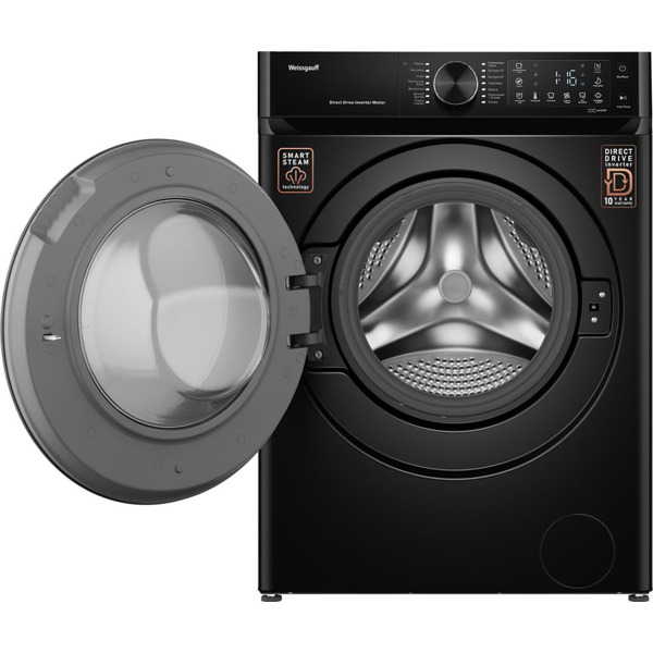 Стиральная машина Weissgauff WM 59411 Direct Drive Inverter Steam Matt Black