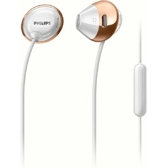 Наушники с микрофоном PHILIPS SHE4205WT