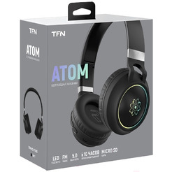Наушники TFN Atom TFN-HS-BT400BK (черный)
