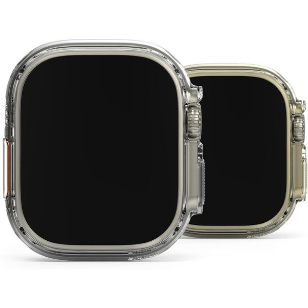 Чехол Ringke SLIM 2шт для APPLE WATCH ULTRA 1 / 2 (49 MM) CLEAR & TITANIUM GREY