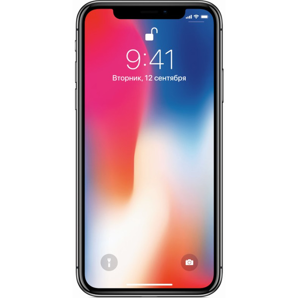 Смартфон APPLE iPhone X 64GB Space Grey RFB (FQAC2RM/A)