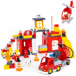 Конструктор Полесье 77493 Пожарная станция