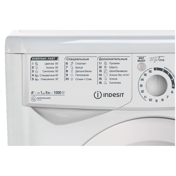 Стиральная машина INDESIT EWSD 51031 BY